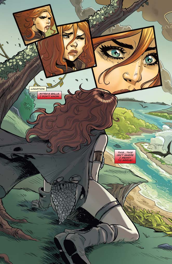 Swords of Sorrow: Red Sonja & Jungle Girl Swords of Sorrow: Red Sonja & Jungle Girl
