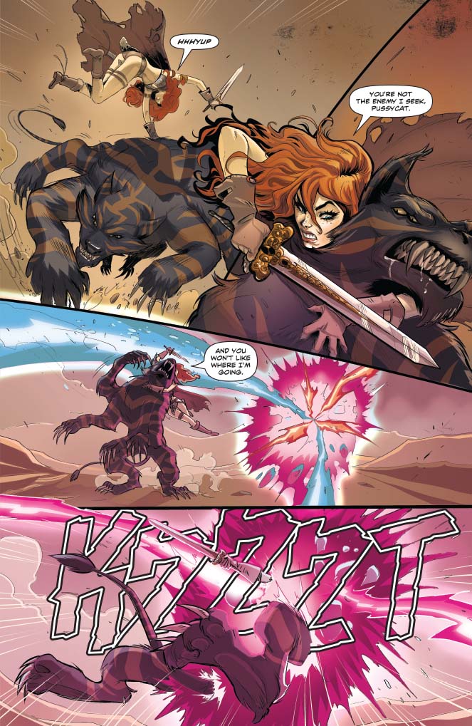 Swords of Sorrow: Red Sonja & Jungle Girl Swords of Sorrow: Red Sonja & Jungle Girl