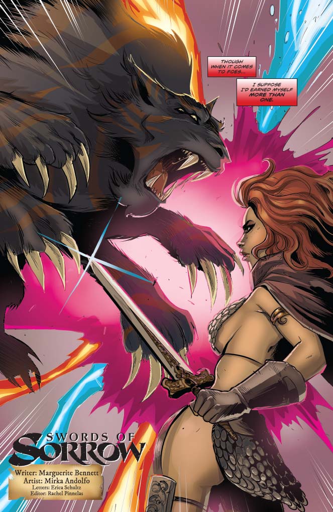 Swords of Sorrow: Red Sonja & Jungle Girl Swords of Sorrow: Red Sonja & Jungle Girl