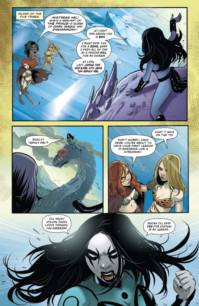 Swords of Sorrow: Red Sonja & Jungle Girl Swords of Sorrow: Red Sonja & Jungle Girl