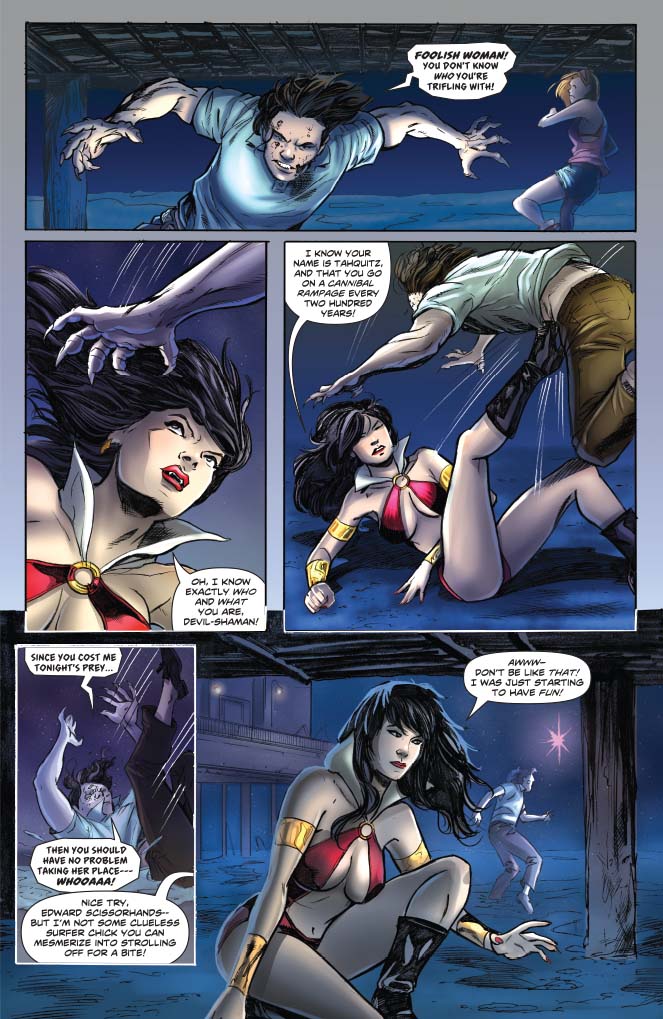 Swords of Sorrow: Vampirella & Jennifer Blood