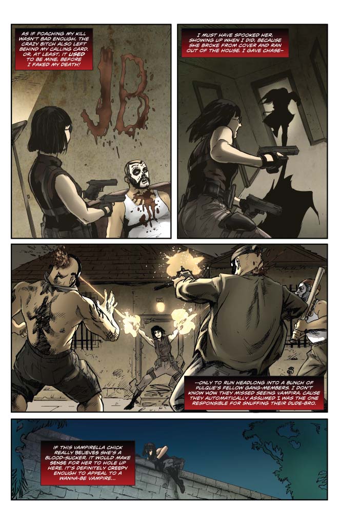 Swords of Sorrow: Vampirella & Jennifer Blood