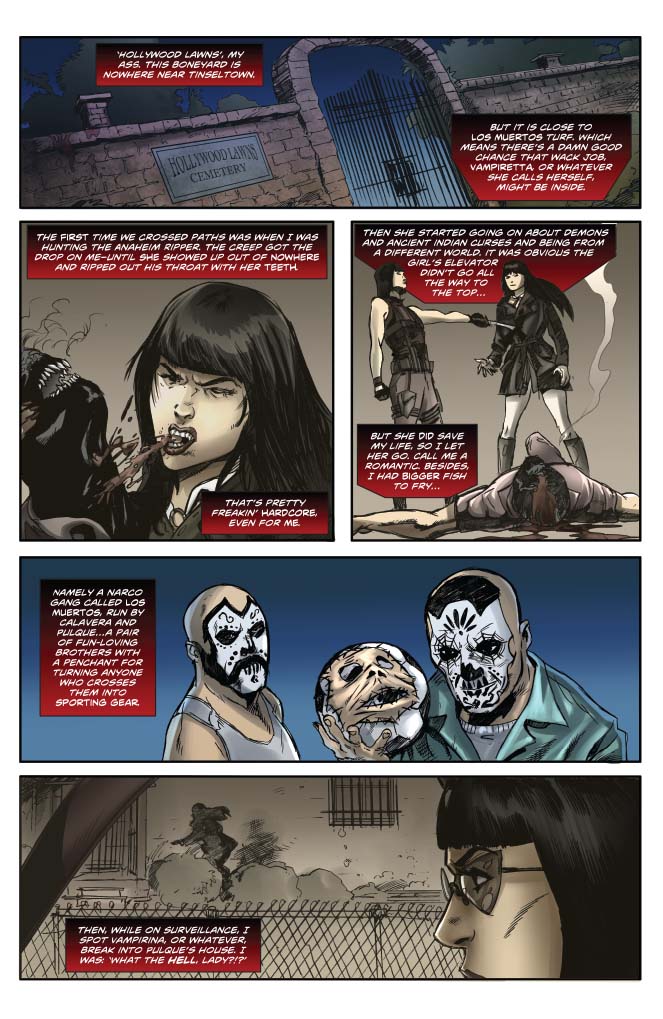 Swords of Sorrow: Vampirella & Jennifer Blood