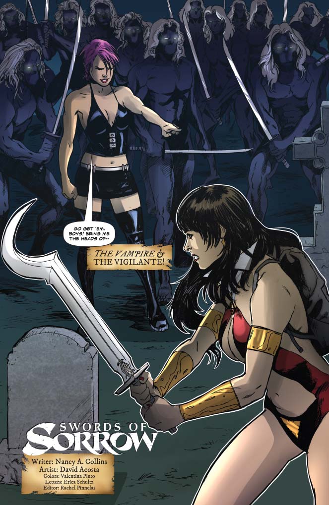 Swords of Sorrow: Vampirella & Jennifer Blood