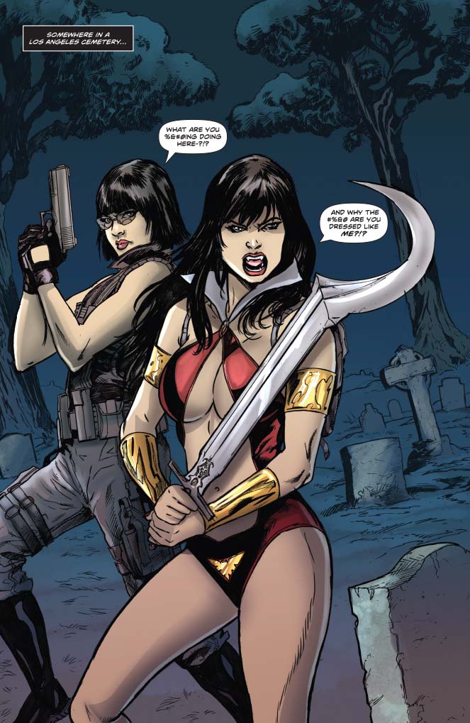 Swords of Sorrow: Vampirella & Jennifer Blood Swords of Sorrow: Vampirella & Jennifer Blood