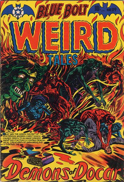 Blue Bolt Weird Tales of Terror