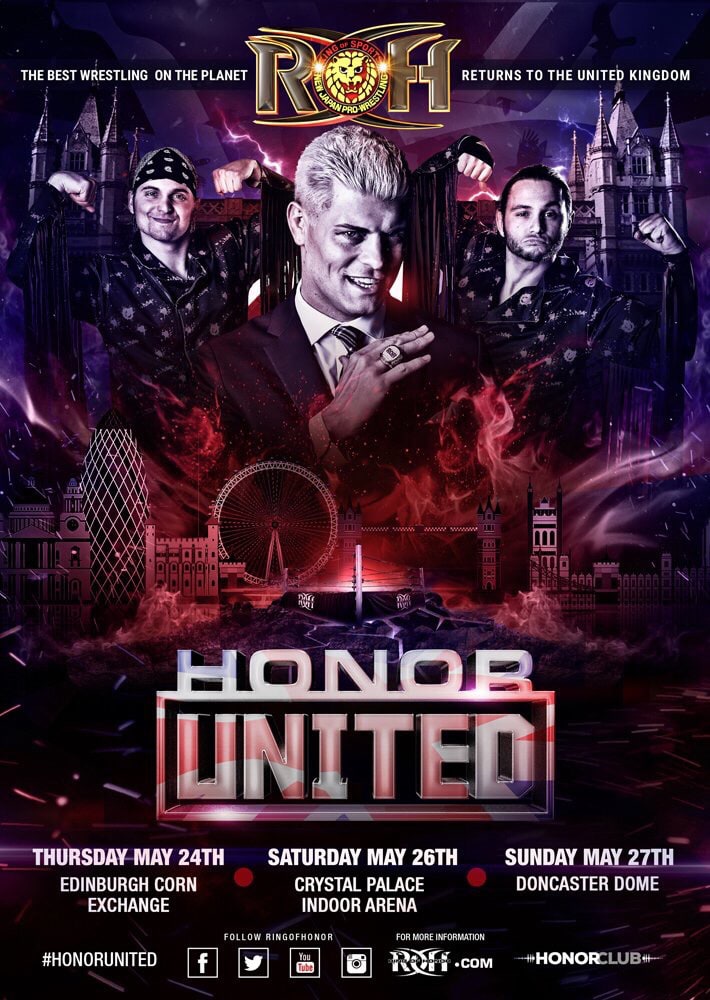 ROH Honor United Tour 2018 - London