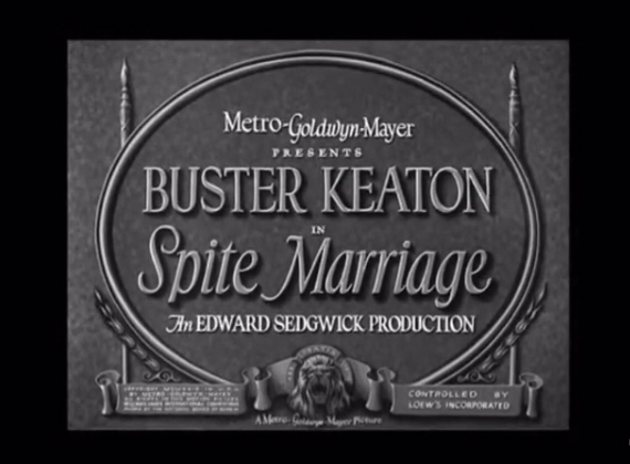 Spite Marriage Spite Marriage