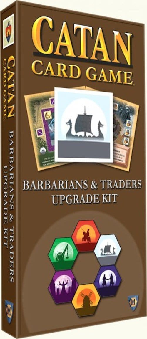 Catan Card Game Barbarians & Traders Upgrade Kit Expansion