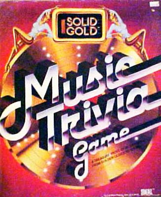 Solid Gold Music Trivia Game