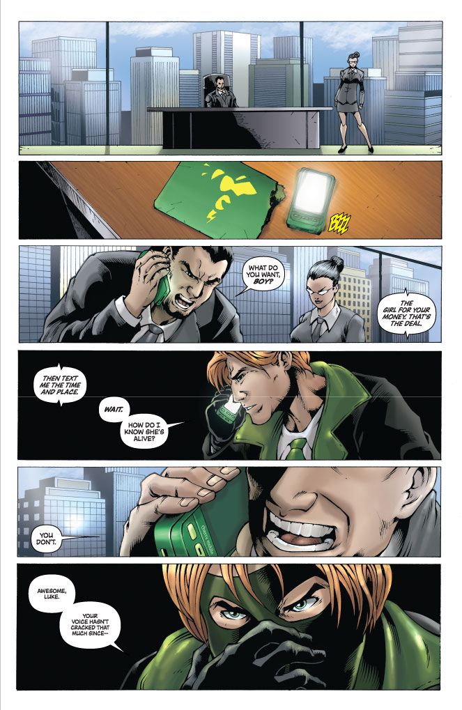 The Green Hornet Strikes