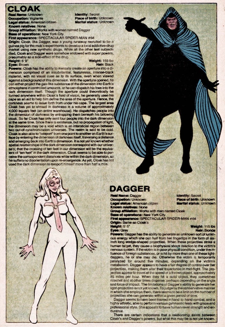 Cloak & Dagger