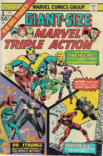 Giant-Size Marvel Triple Action