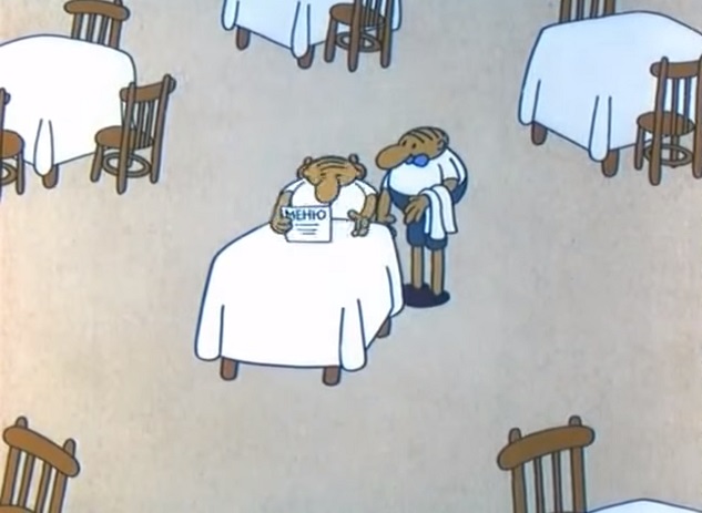 The Three Fools in the Restaurant