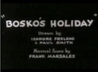 Bosko's Holiday