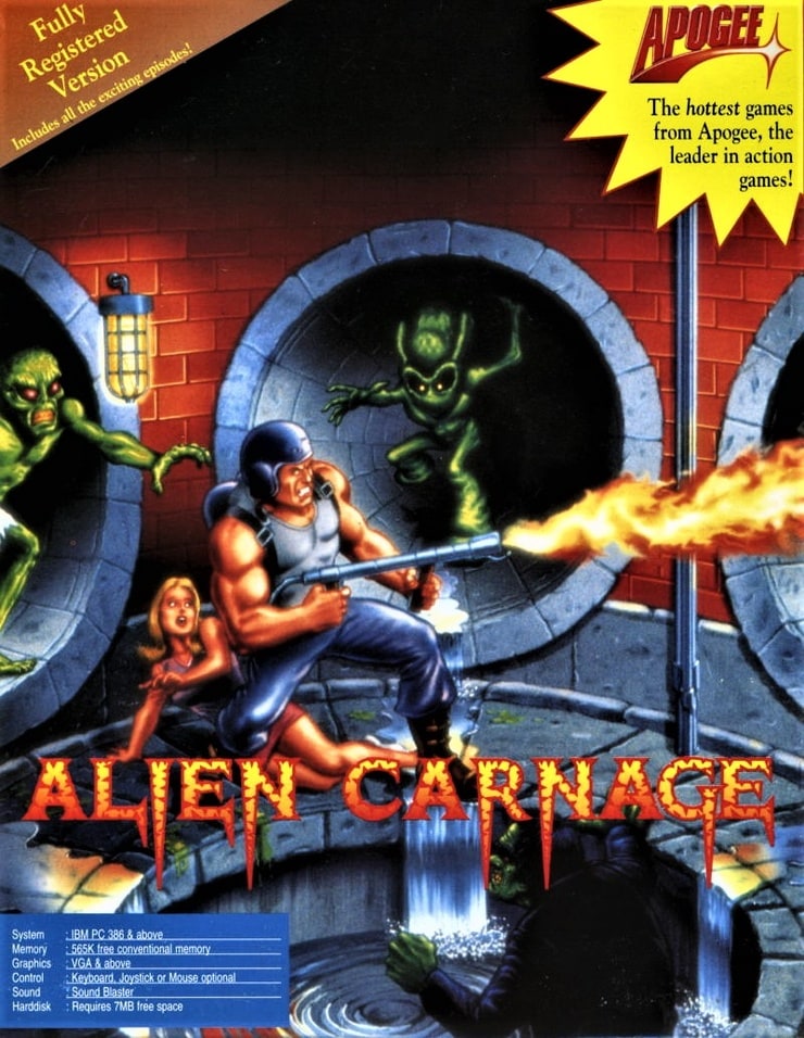 Alien Carnage / Halloween Harry