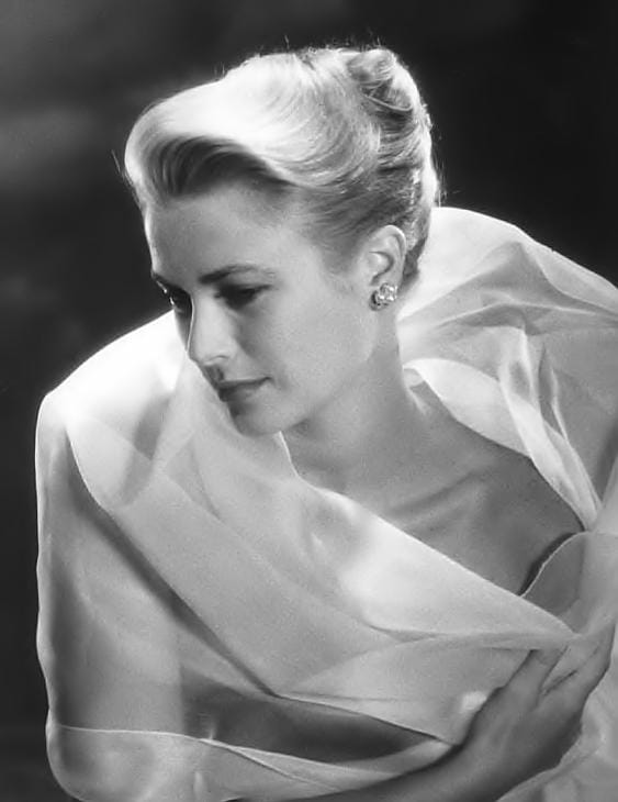 grace kelly hair updos