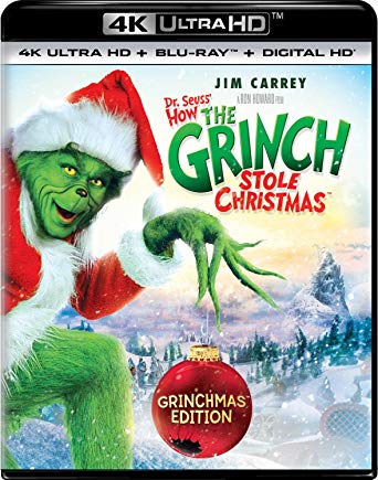  	 Dr. Seuss' How the Grinch Stole Christmas 4K Blu-ray