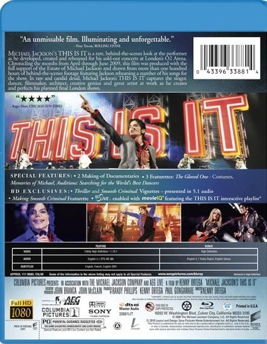 Michael Jackson: This Is It 