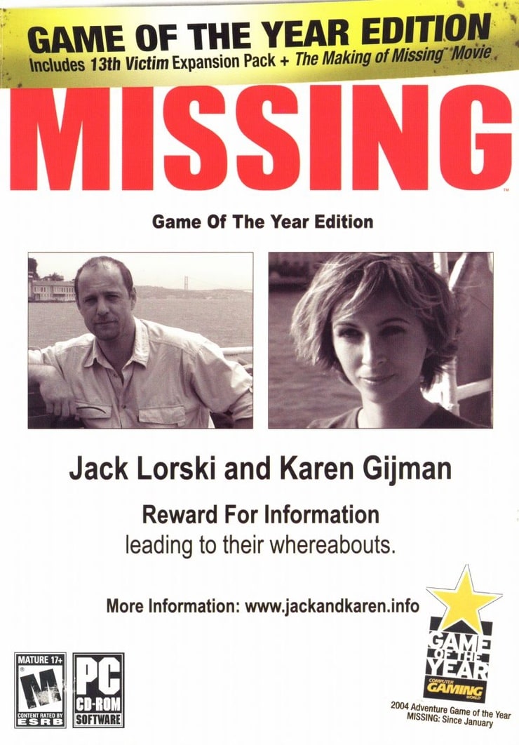Missing: Game of the Year Edition