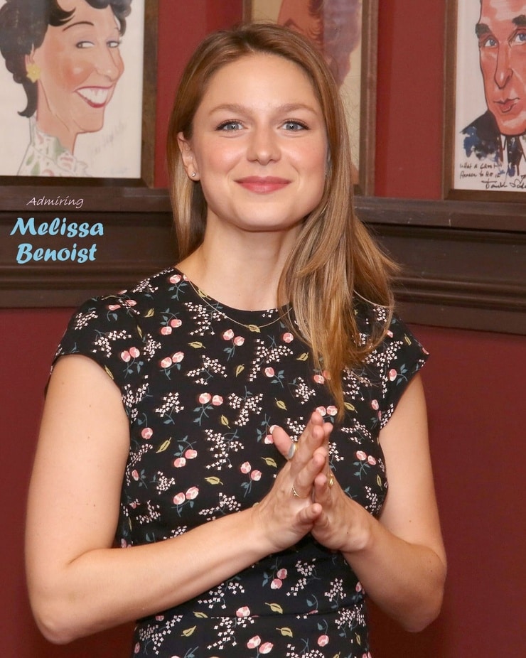 Melissa Benoist in NYC 2018