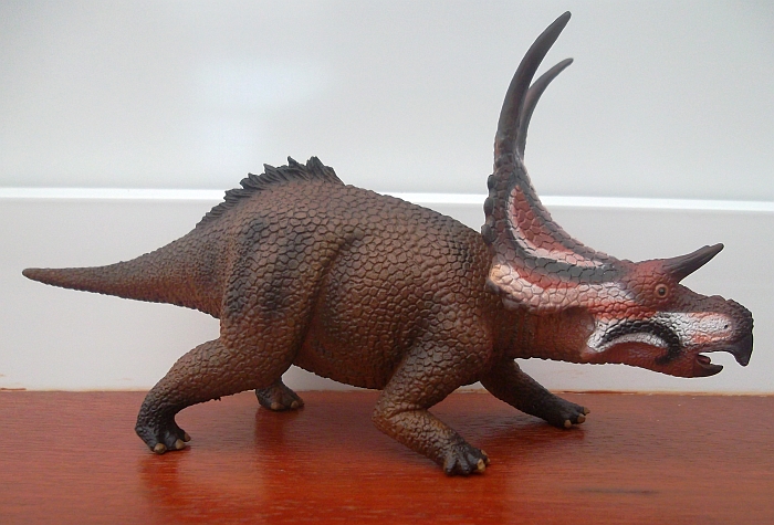 CollectA Prehistoric Life Diabloceratops Toy Dinosaur Figure - Authentic Hand Painted & Paleontologist Approved Model