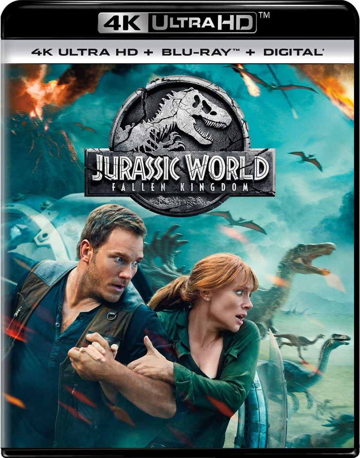 Jurassic World: Fallen Kingdom (4K Ultra HD + Blu-ray + Digital) 