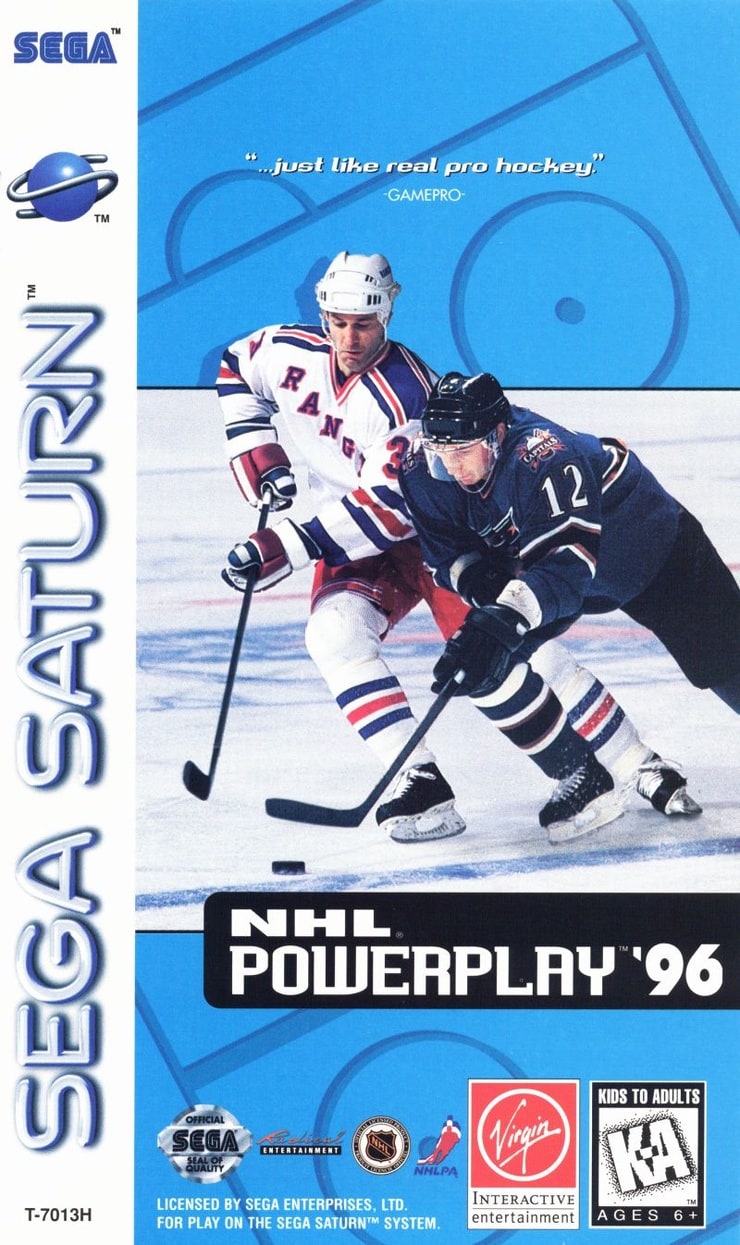 NHL Powerplay (Sega Saturn)