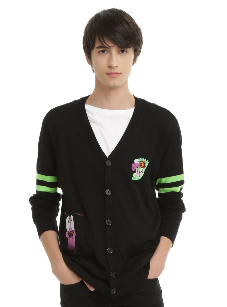 Courage The Cowardly Dog Cardigan
