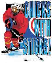 Chicks with Sticks