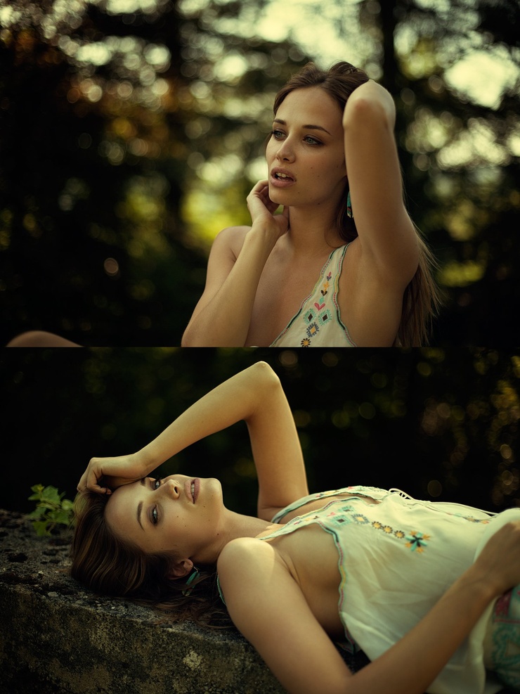 Agathe Teyssier (model)