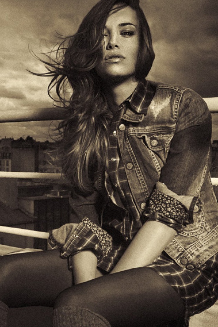 Agathe Teyssier (model)