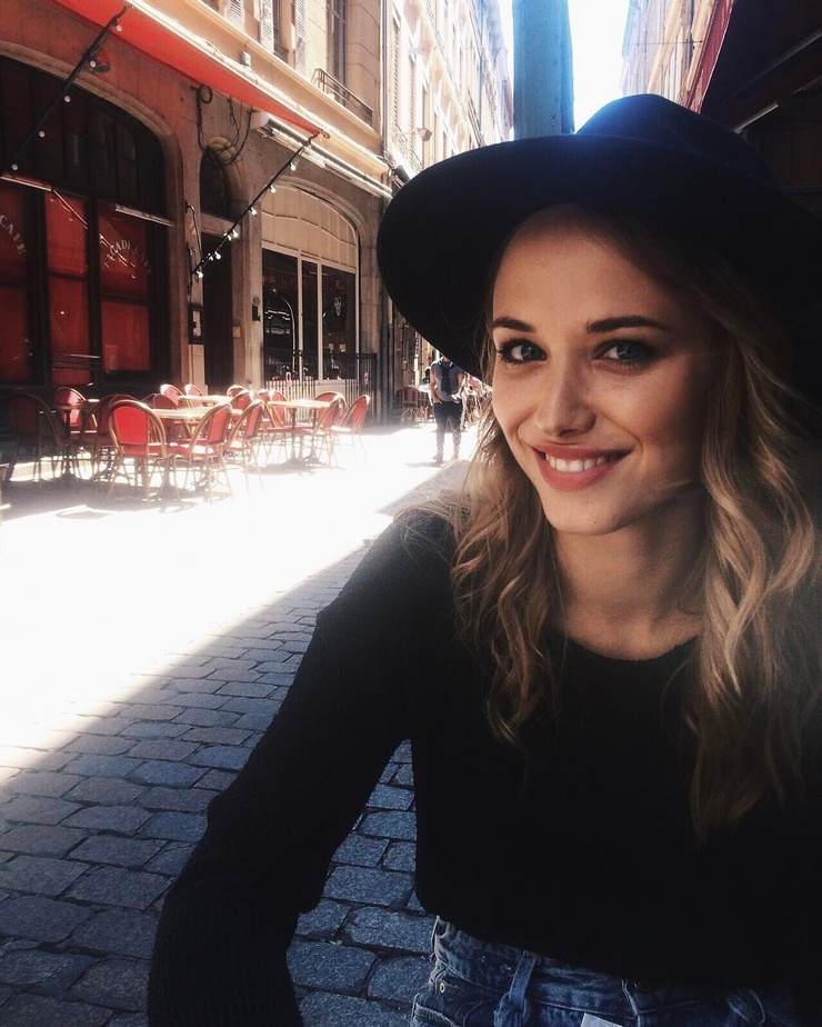 Agathe Teyssier (model)