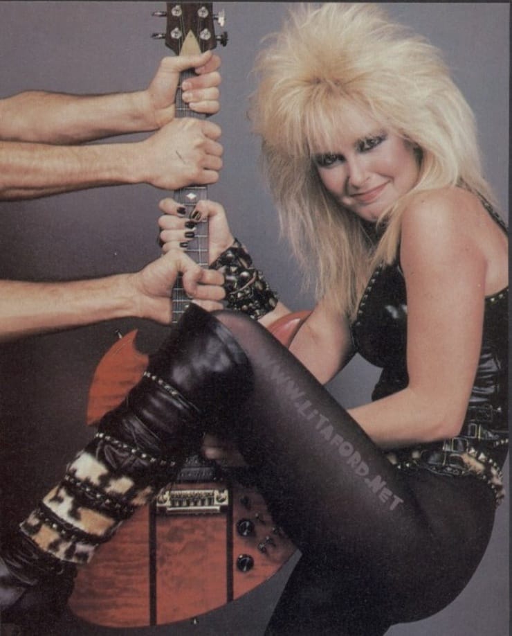 Picture of Lita Ford. 