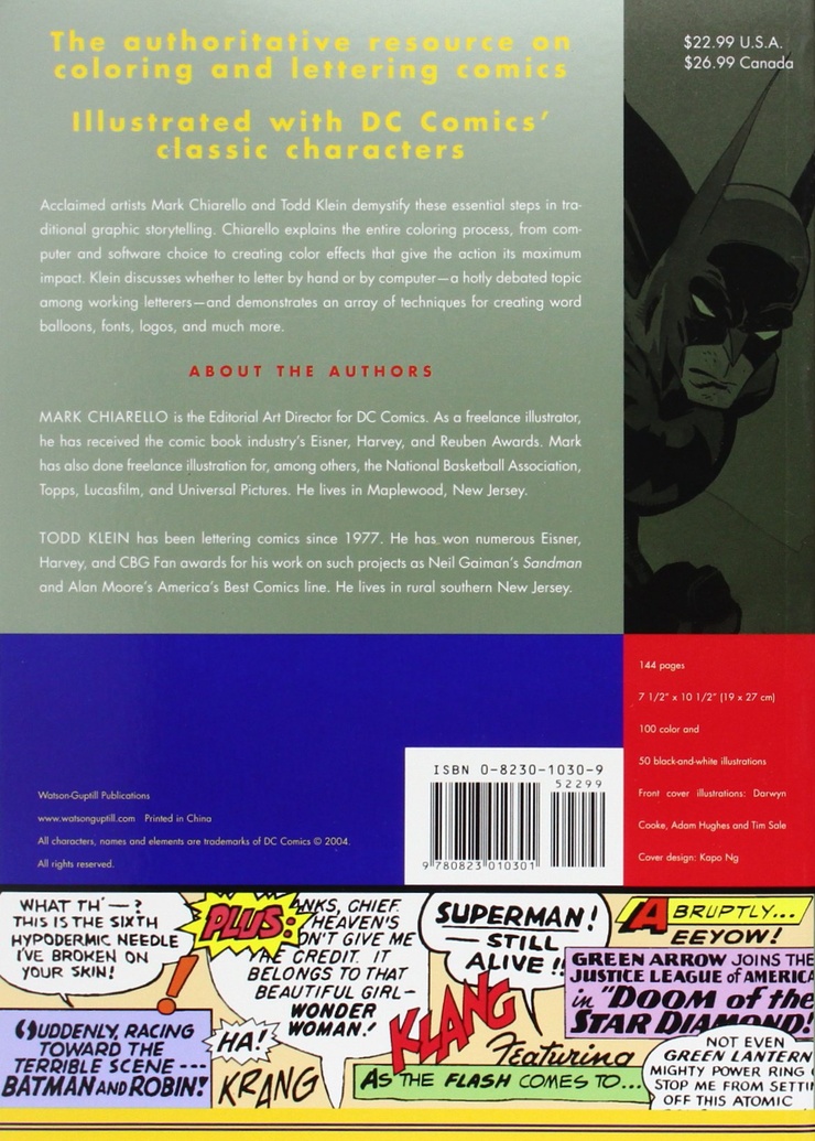 DC Comics Guide to Coloring and Lettering Comics DC Comics Guide to Coloring and Lettering Comics