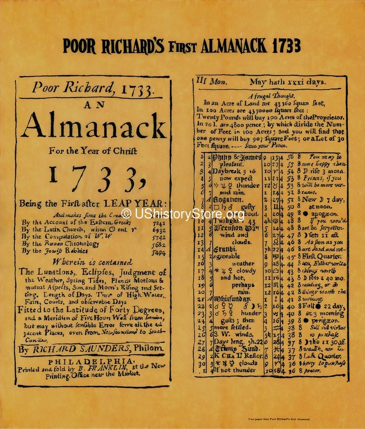 Poor Richard's Almanack