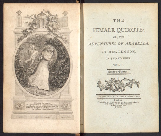 The Female Quixote Or The Adventures Of Arabella