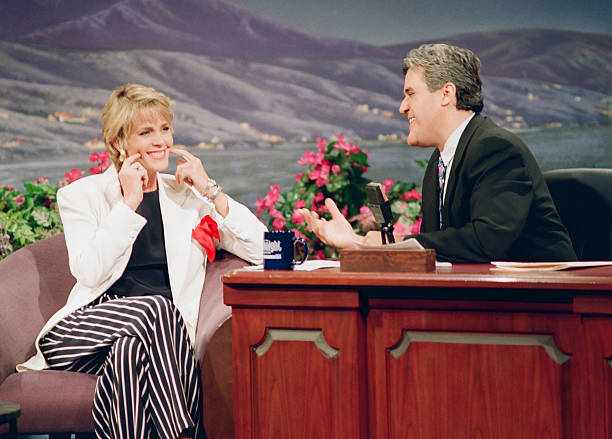 Deborah Norville, Jay Leno