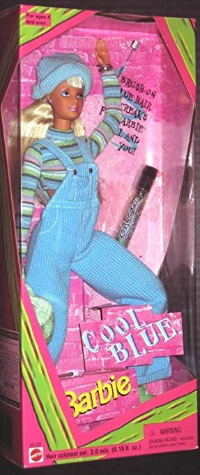 barbie cool blue