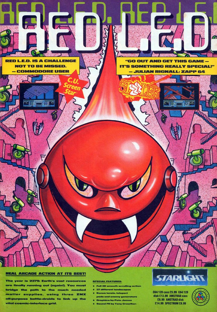 Red L.E.D.