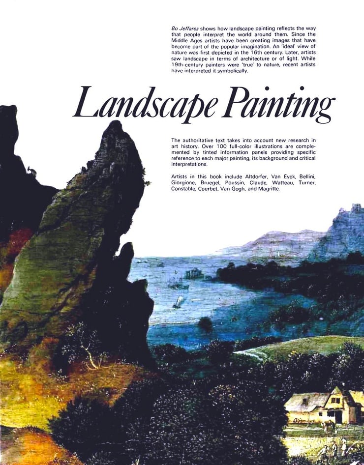 Landscape painting ([In the history of art])