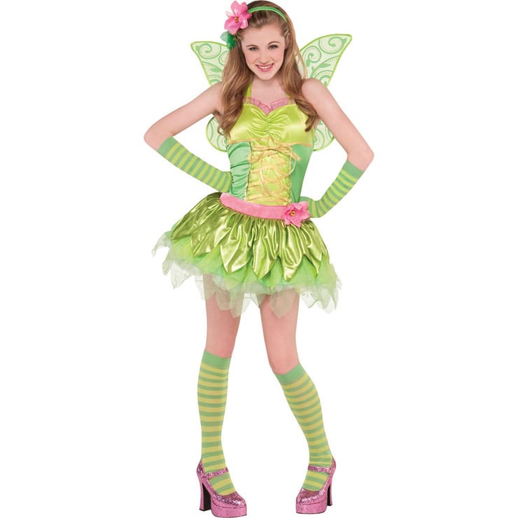 Teen Girls Tinker Bell Costume