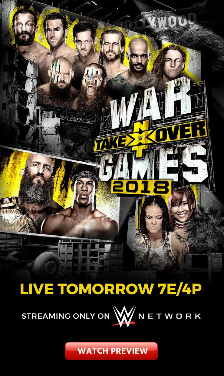 NXT TakeOver: WarGames 2018