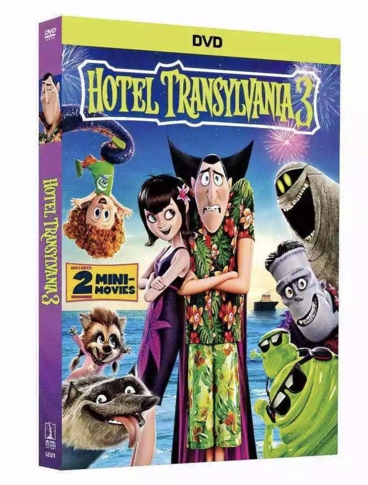 Hotel Transylvania 3 (DVD) 2018