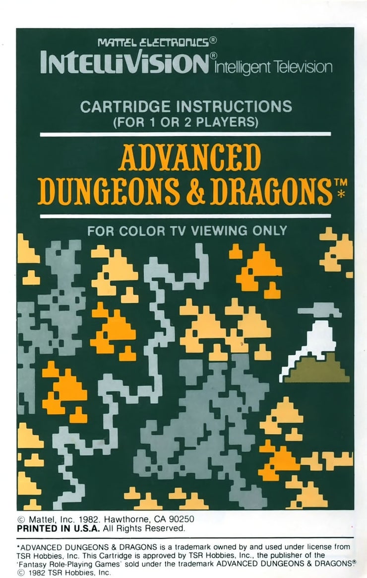 Advanced Dungeons & Dragons