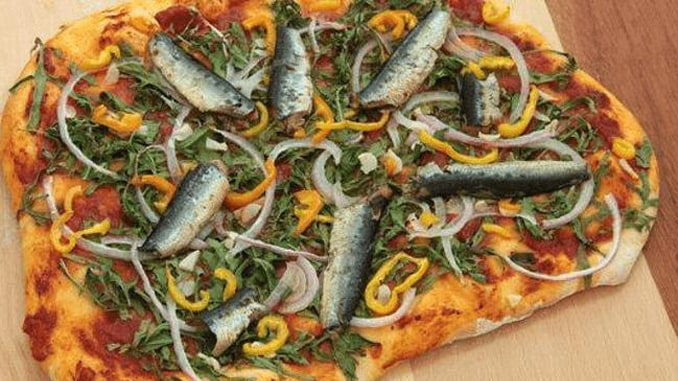 Fish Pizza