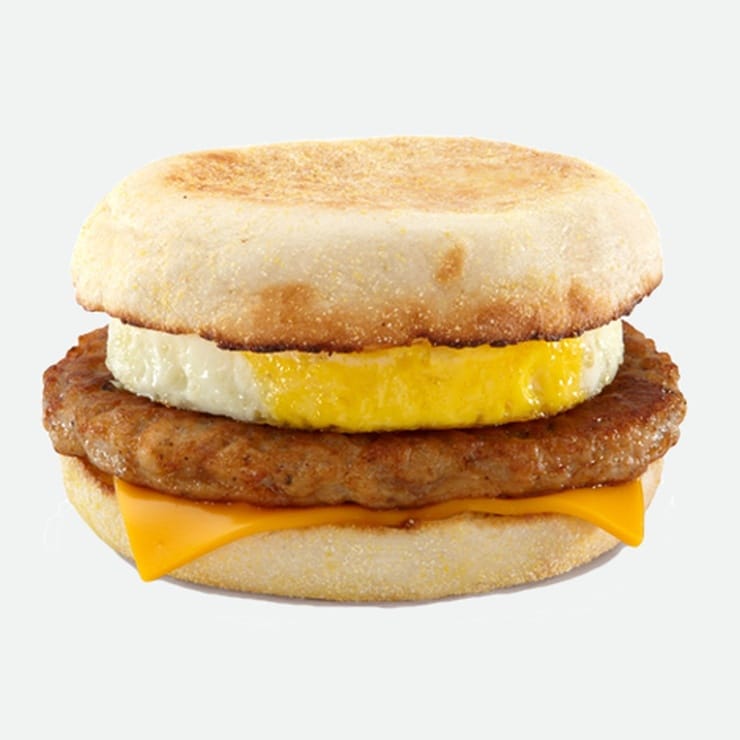 Image Of Mcdonald's Sausage Mcmuffin