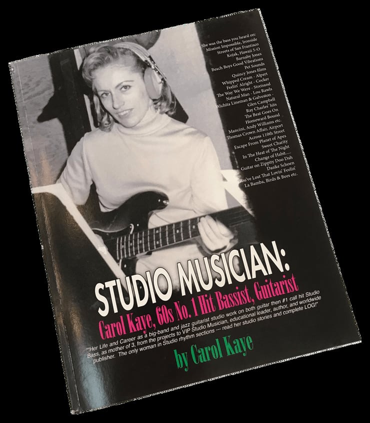 Studio Musician: Carol Kaye 60s #1 Bassist, Guitarist