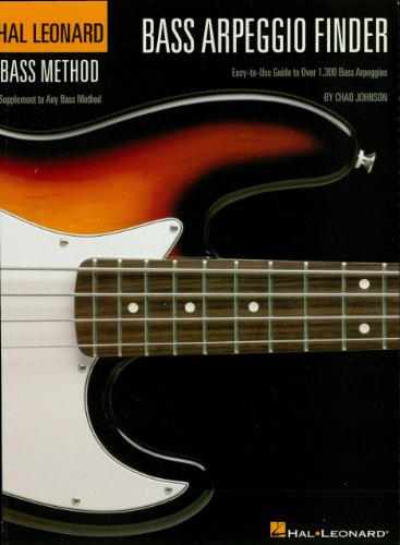 Bass Arpeggio Finder: Easy-to-Use Guide to Over 1,300 Bass Arpeggios Hal Leonard Bass Method