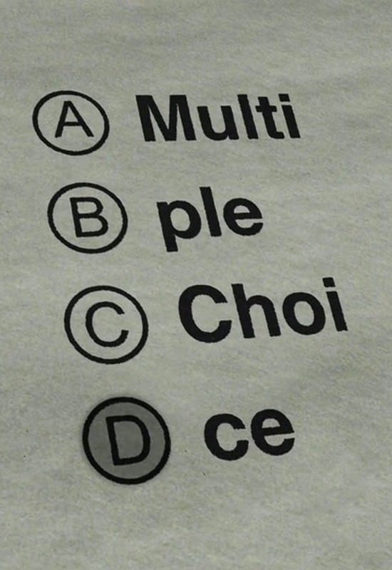 Multiple Choice